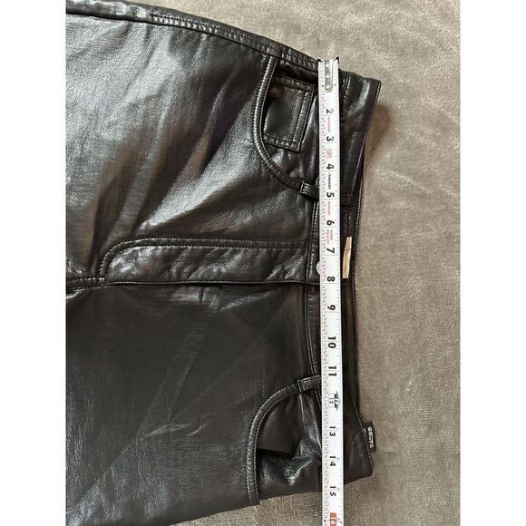 Wilfred Aritzia Melina Vegan Leather Pant in Black Size 8 - Picture 7 of 13